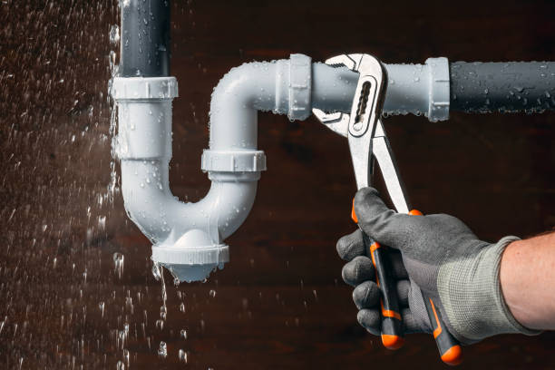 Professional Sewer Line Repair technician working in Garfield, TX